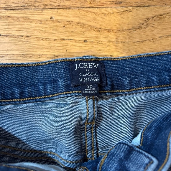 J. Crew Factory Women's 
Blue Straight Leg Jeans Size 30 - Picture 4 of 11